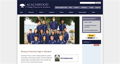 Desktop Screenshot of acaciawood.org